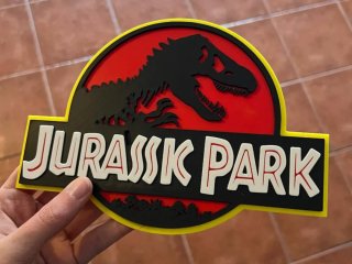 Logo Jurassic Park 3D