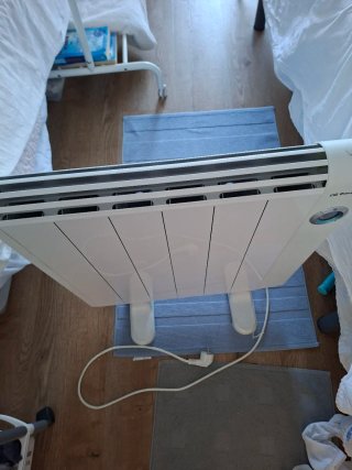 Calefactor Eléctrico Blanco