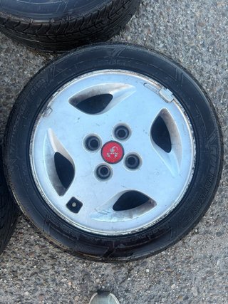 Llantas Abarth 4x98 con neumáticos