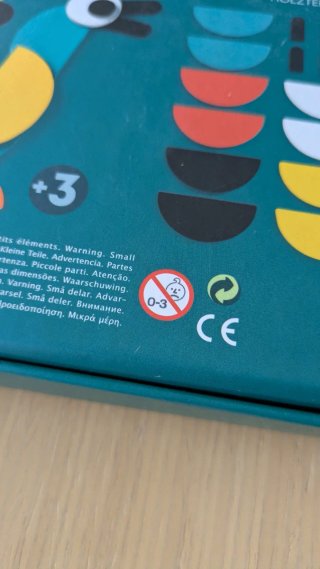 Juego de mesa Djeco Ze Géoanimo Blocks