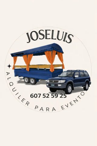 Alquiler de jardinera, Manolita, remolque, romería