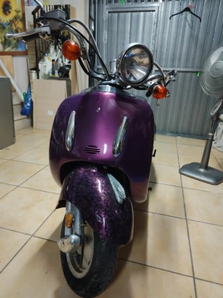 Honda Shadow 49cc Custom Morado