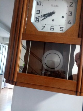 Reloj  Vedette antiguo madera