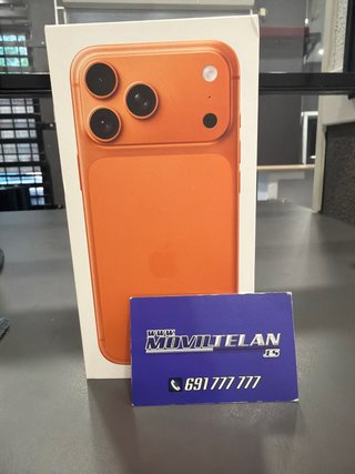 iPhone 17 Pro Max Naranja 256gb nuevo