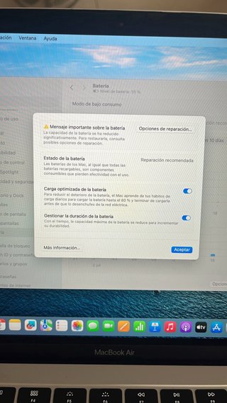 MacBook Air 13 2018 Plata