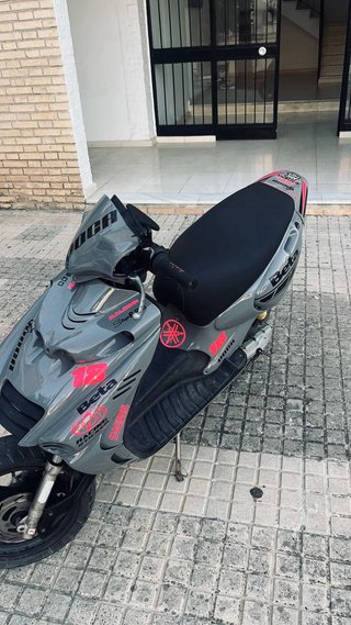 Beta Ark Scooter Gris/Rosa