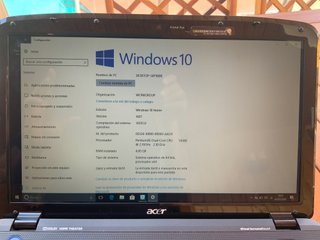 Portátil Acer Aspire 5738DZG Morado