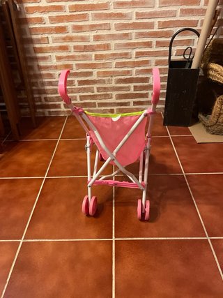 Carrito Silla Bebé Juguete Rosa