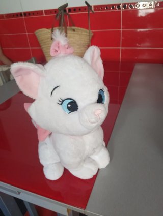 Peluche Marie Disney Blanco