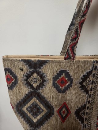 Bolso XXL Marroquí Étnico Multicolor