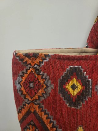 Bolso XXL Marroquí Étnico Multicolor