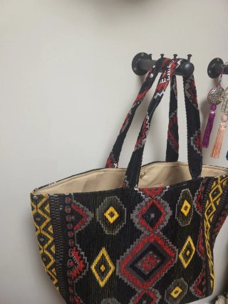 Bolso XXL Marroquí Étnico Multicolor