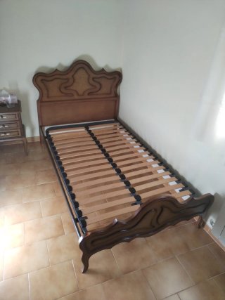 Juego de 2 somieres madera
