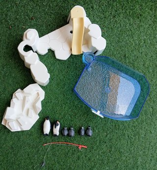 Lote Acuario y Pingüinos Playmobil