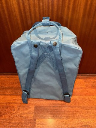 Mochila Fjallraven Kanken 16L Azul Gris