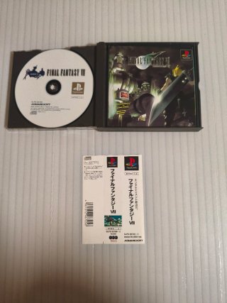 Lote Final Fantasy PS1 con Spine Cards