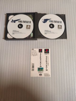 Lote Final Fantasy PS1 con Spine Cards