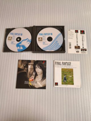 Lote Final Fantasy PS1 con Spine Cards