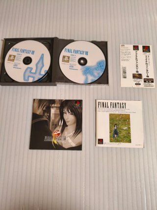 Lote Final Fantasy PS1 con Spine Cards