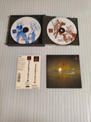 Lote Final Fantasy PS1 con Spine Cards