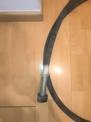 Aguja para vibradora de hormigón