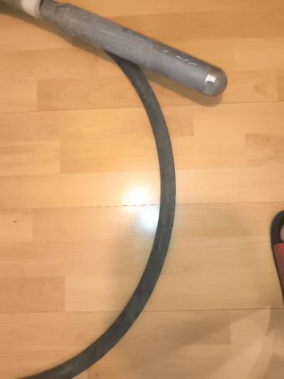 Aguja para vibradora de hormigón