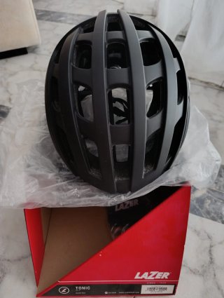 Casco Lazer Bicicleta Negro Talla M(55-59)