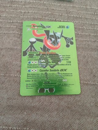 Carta Pokémon Charizard GX 890. Escucho ofertas
