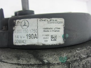ALTERNADOR MERCEDES-BENZ CLASE C (BM 203) BERLINA A0001501750