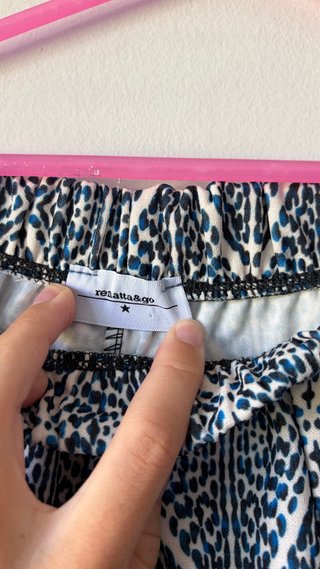 Pantalones de campana estampados