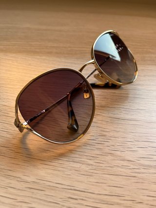 Gafas de sol Miu Miu SMU53Y Oro Tortoise