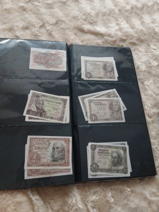 Colección de billetes españoles