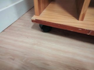 Mesa baja de madera