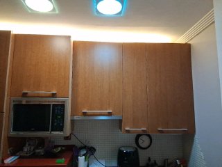 Puertas de armario de cocina con tirador