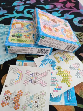 2 Mini Packs Aquabeads Nuevos