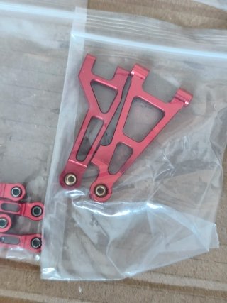 Piezas coches RC Aluminio Rojo HBX 2105