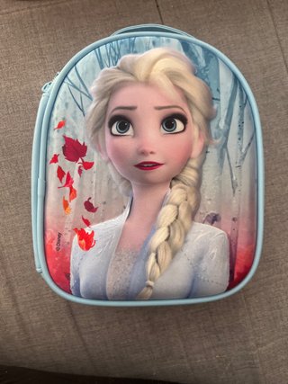Bolsa Disney Frozen Elsa Azul Multicolor