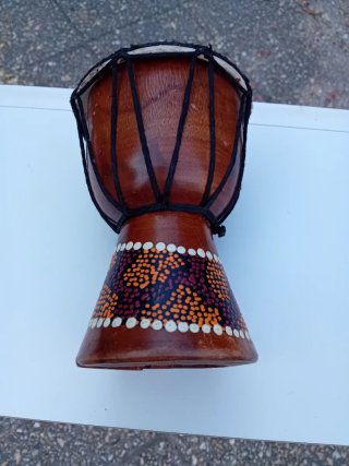 Tamburo Djembe Piccolo Decorato