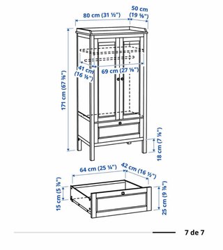 Armario infantil madera Sundvik Ikea