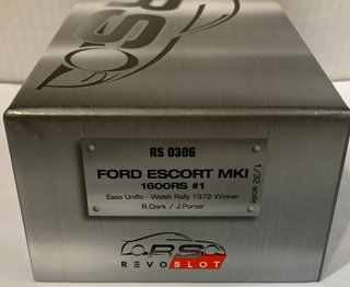 Scalextric Revoslot Ford Escort Mk1 1600 Esso 1/32