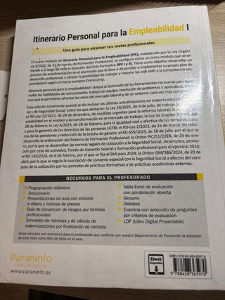 Itinerario Personal para la Empleabilidad I