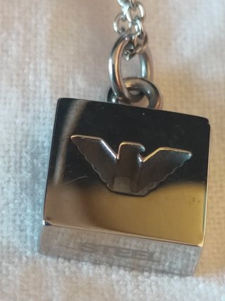 Collar Emporio Armani Acero con Joyero