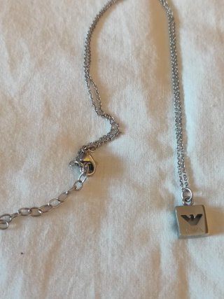 Collar Emporio Armani Acero con Joyero