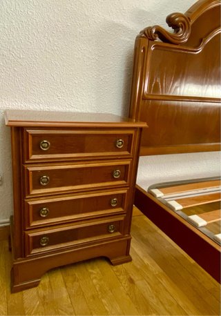 Conjunto Muebles Habitación Madera Maciza