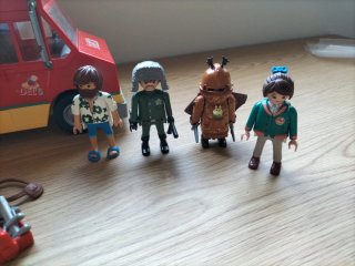 Camión de Comida Playmobil con Figuras