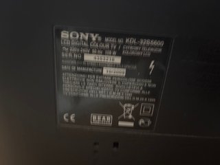 Televisor Sony Negro