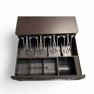 CAJON DE MONEDAS IGGUAL + IMPRESORA TICKETS + CABLE DE CORRIENTE