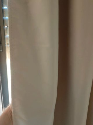 Cortina opaca Beige 300x245 con defecto