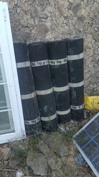 Rollos de tela asfáltica 4kg 4 Rollos
