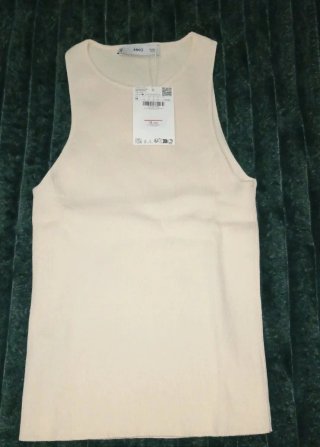 Top entallado Mango Mujer Talla M